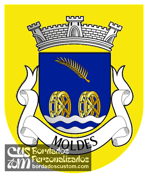 Emblema Bordado Freguesia de Moldes (Arouca, Aveiro)