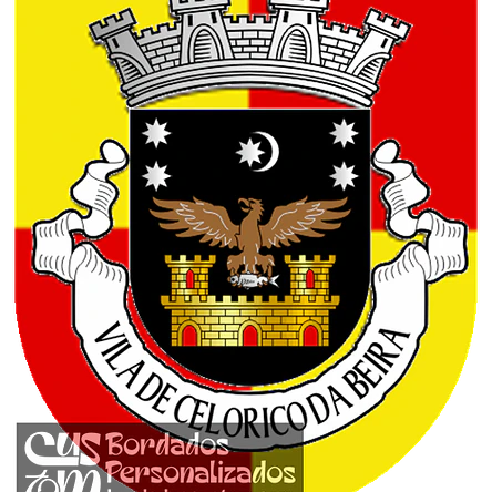 Emblema Bordado Município de Celorico da Beira (Guarda) 1