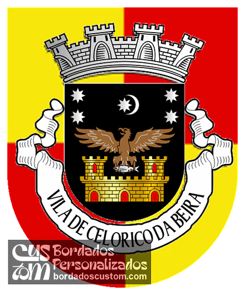 Emblema Bordado Município de Celorico da Beira (Guarda)