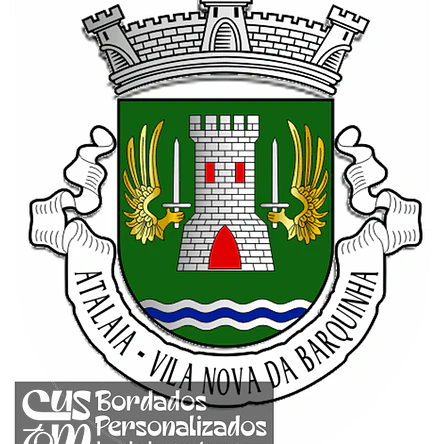 Emblema Bordado Freguesia de Atalaia (Vila Nova da Barquinha, Santarém) 1