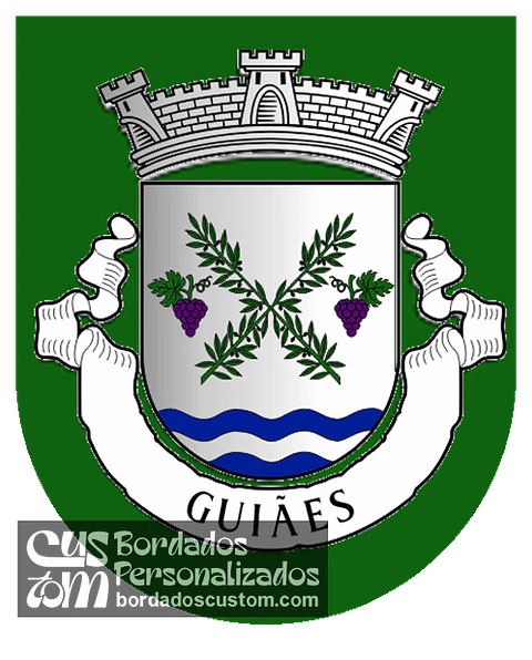 Emblema Bordado Freguesia de Guiães (Vila Real, Vila Real)