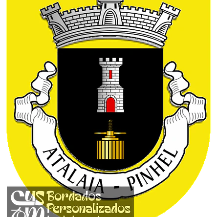 Emblema Bordado Antiga Freguesia de Atalaia (Pinhel, Guarda) 1