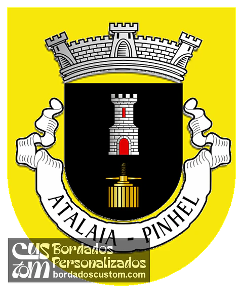 Emblema Bordado Antiga Freguesia de Atalaia (Pinhel, Guarda)