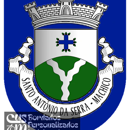Emblema Bordado Freguesia de Santo António da Serra (Machico, Madeira) 1