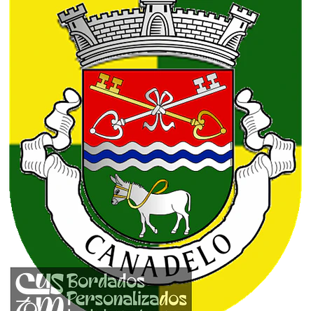 Emblema Bordado Antiga Freguesia de Canadelo (Amarante, Porto) 1