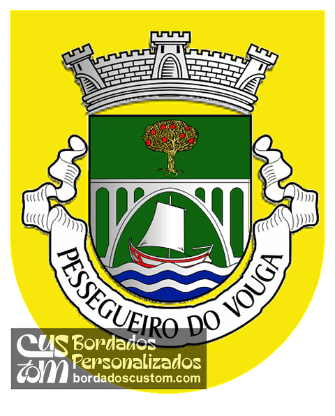Emblema Bordado Freguesia de Pessegueiro do Vouga (Sever do Vouga, Aveiro)