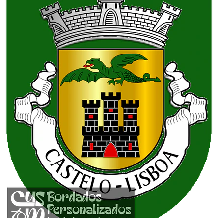 Emblema Bordado Antiga Freguesia de Castelo (Lisboa, Lisboa) 1