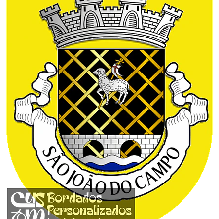Emblema Bordado Freguesia de São João do Campo (Coimbra, Coimbra) 1