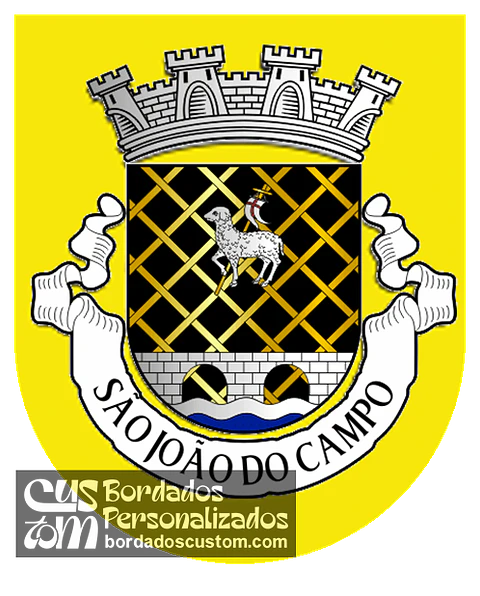 Emblema Bordado Freguesia de São João do Campo (Coimbra, Coimbra)