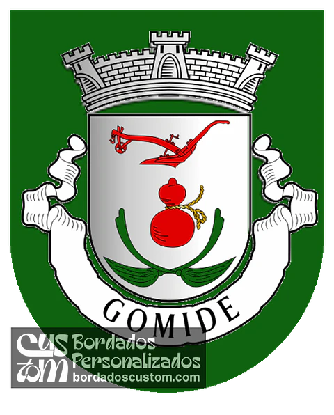 Emblema Bordado Antiga Freguesia de Gomide (Vila Verde, Braga)