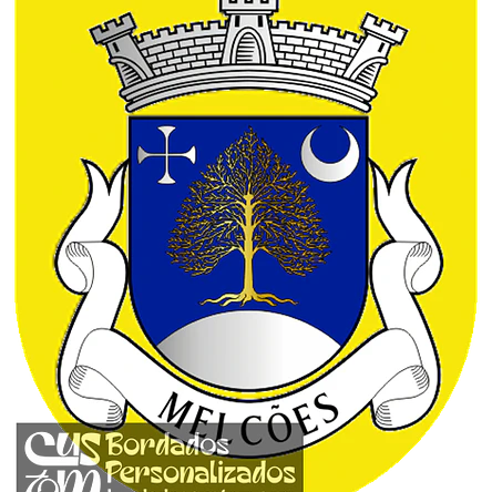 Emblema Bordado Antiga Freguesia de Melcões (Lamego, Viseu) 1
