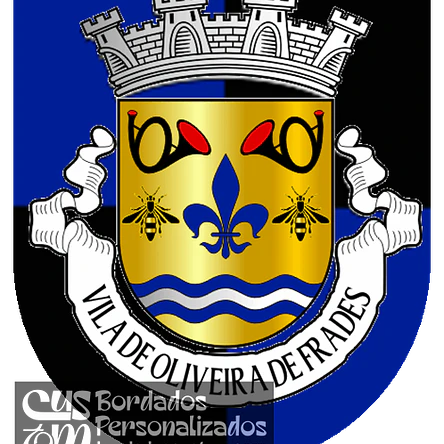 Emblema Bordado Município de Oliveira de Frades (Viseu) 1