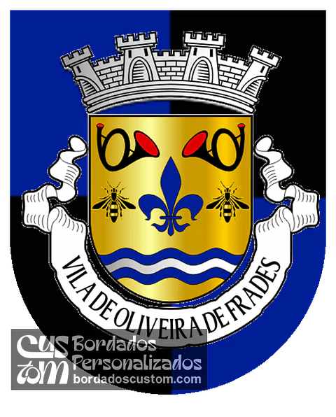 Emblema Bordado Município de Oliveira de Frades (Viseu)