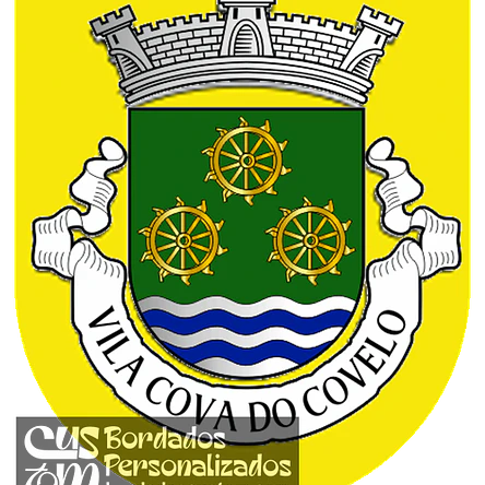 Emblema Bordado Antiga Freguesia de Vila Cova do Covelo (Penalva do Castelo, Viseu) 1