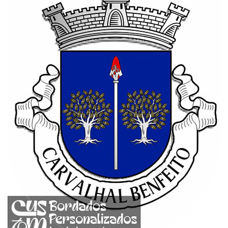 Emblema Bordado Freguesia de Carvalhal Benfeito (Caldas da Rainha, Leiria) 1