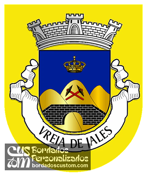 Emblema Bordado Freguesia de Vreia de Jales (Vila Pouca de Aguiar, Vila Real)
