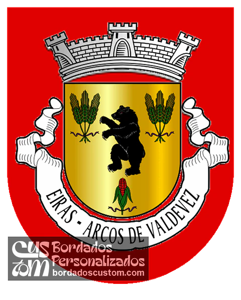 Emblema Bordado Antiga Freguesia de Eiras (Arcos de Valdevez, Viana do Castelo)