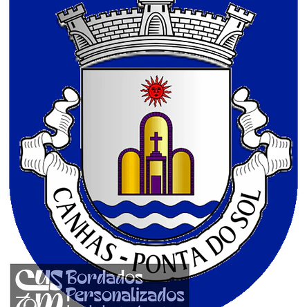 Emblema Bordado Freguesia de Canhas (Ponta do Sol, Madeira) 1