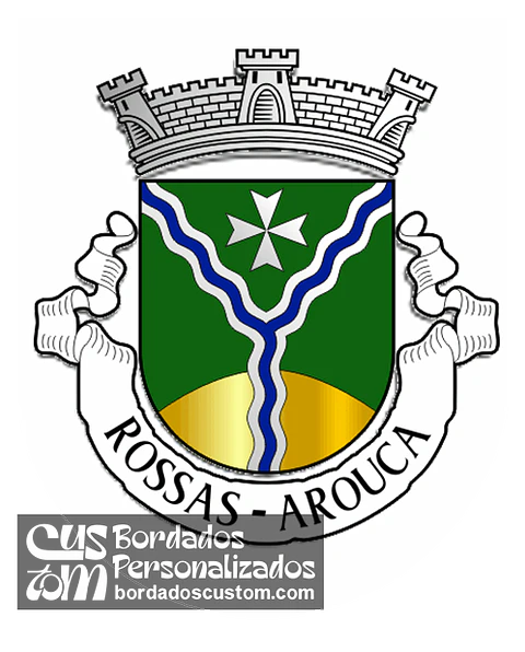 Emblema Bordado Freguesia de Rossas (Arouca, Aveiro)
