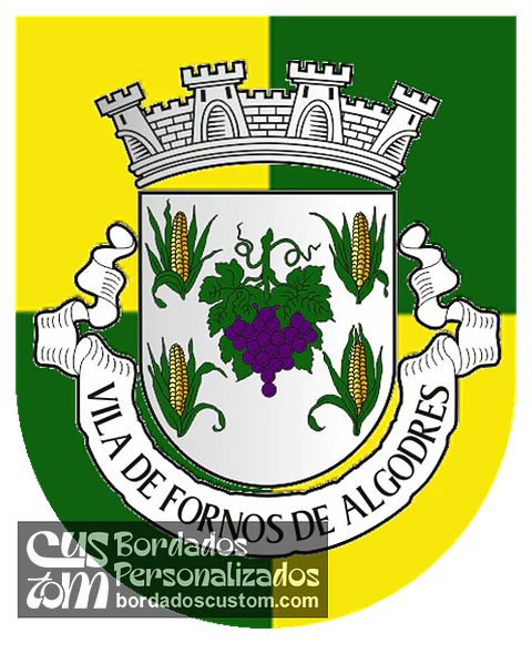 Emblema Bordado Município de Fornos de Algodres (Guarda)