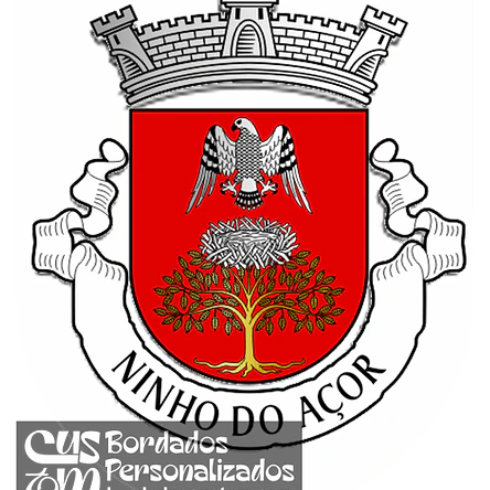 Emblema Bordado Antiga Freguesia de Ninho do Açor (Castelo Branco, Castelo Branco) 1
