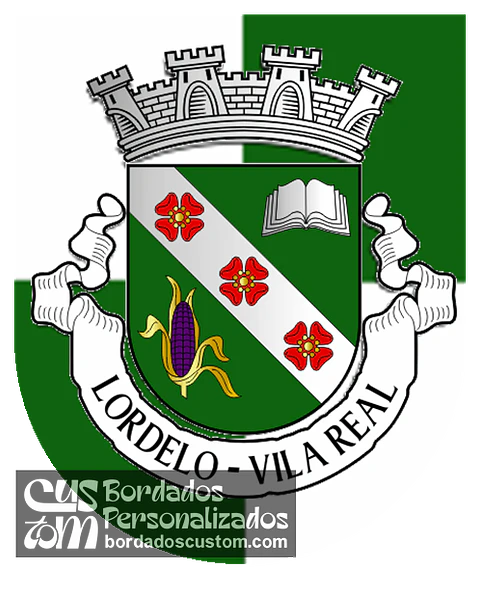 Emblema Bordado Freguesia de Lordelo (Vila Real, Vila Real)