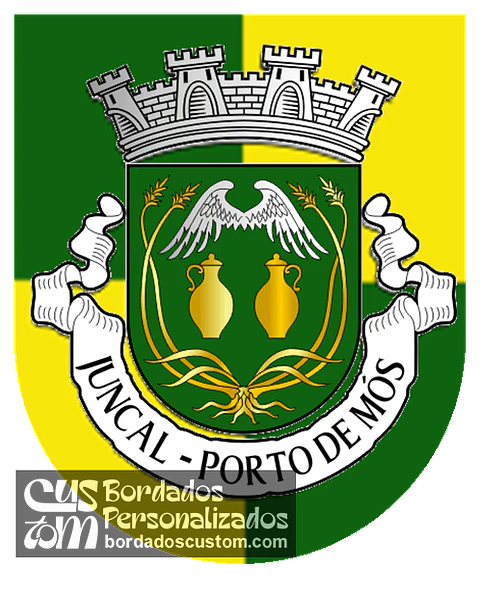 Emblema Bordado Freguesia de Juncal (Porto de Mós, Leiria)