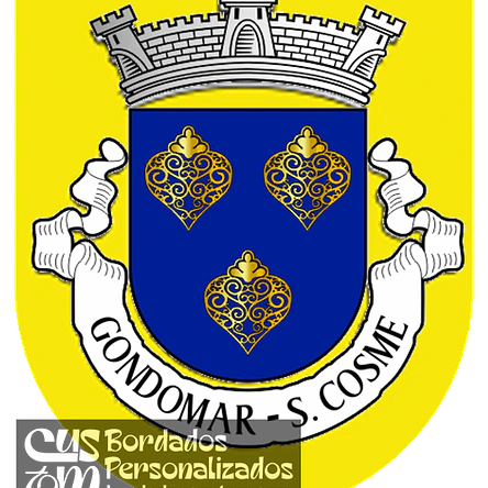 Emblema Bordado Antiga Freguesia de Gondomar (São Cosme) (Gondomar, Porto) 1