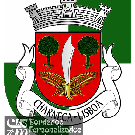Emblema Bordado Antiga Freguesia de Charneca (Lisboa, Lisboa) 1