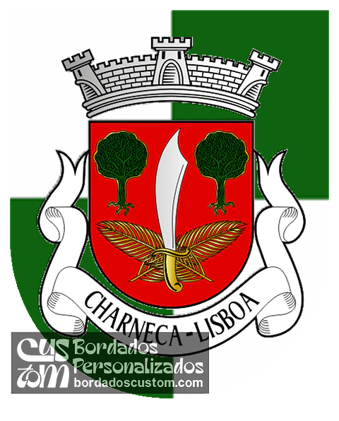 Emblema Bordado Antiga Freguesia de Charneca (Lisboa, Lisboa)