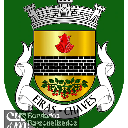 Emblema Bordado Antiga Freguesia de Eiras (Chaves, Vila Real) 1
