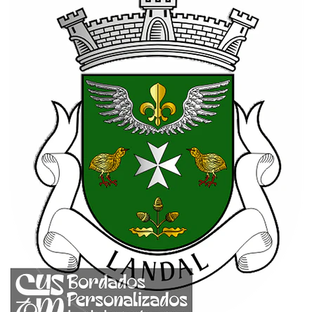 Emblema Bordado Freguesia de Landal (Caldas da Rainha, Leiria) 1