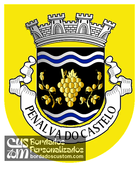 Emblema Bordado Município de Penalva do Castelo (Viseu)