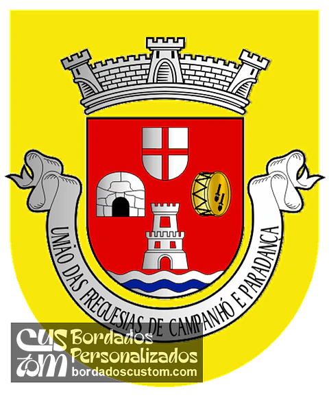 Emblema Bordado Freguesia de Campanhó e Paradança (Mondim de Basto, Vila Real)