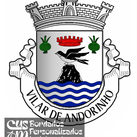 Emblema Bordado Freguesia de Vilar de Andorinho (Vila Nova de Gaia, Porto) 1