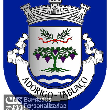 Emblema Bordado Freguesia de Adorigo (Tabuaço, Viseu) 1