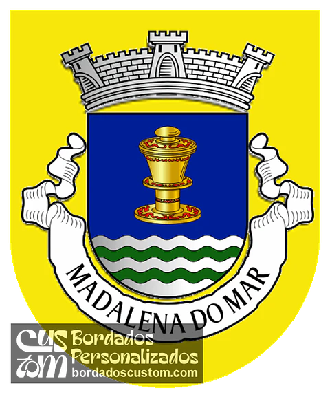 Emblema Bordado Freguesia de Madalena do Mar (Ponta do Sol, Madeira)