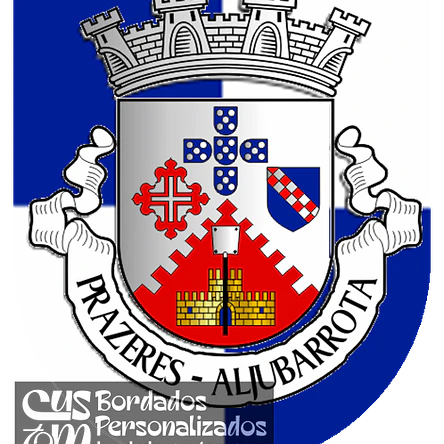 Emblema Bordado Antiga Freguesia de Aljubarrota (Prazeres) (Alcobaça, Leiria) 1