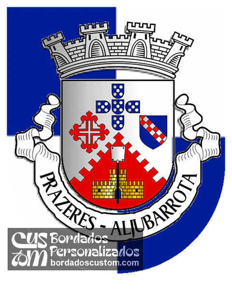 Emblema Bordado Antiga Freguesia de Aljubarrota (Prazeres) (Alcobaça, Leiria)