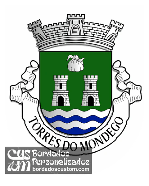 Emblema Bordado Freguesia de Torres do Mondego (Coimbra, Coimbra)