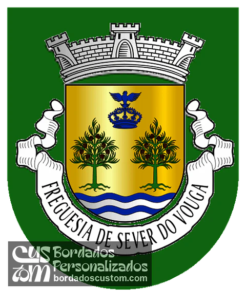 Emblema Bordado Freguesia de Sever do Vouga (Sever do Vouga, Aveiro)