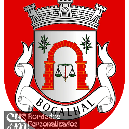 Emblema Bordado Antiga Freguesia de Bogalhal (Pinhel, Guarda) 1