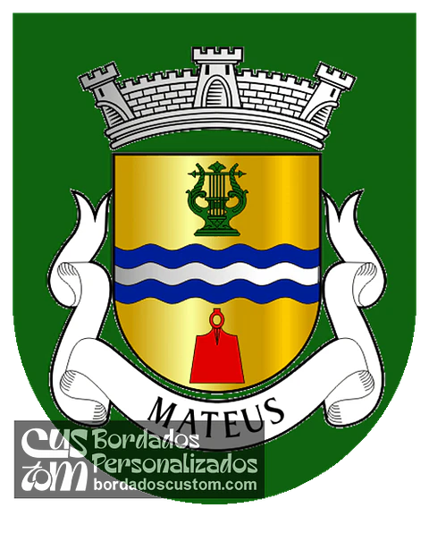 Emblema Bordado Freguesia de Mateus (Vila Real, Vila Real)