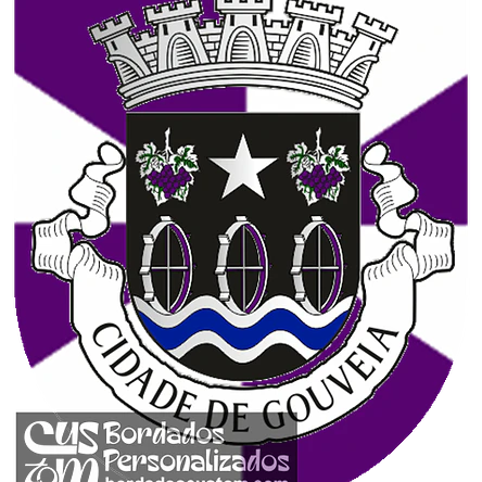 Emblema Bordado Município de Gouveia (Guarda) 1