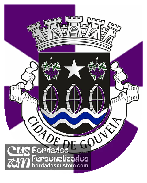Emblema Bordado Município de Gouveia (Guarda)