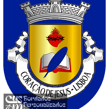 Emblema Bordado Antiga Freguesia de Coração de Jesus (Lisboa, Lisboa) 1