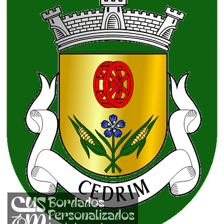 Emblema Bordado Antiga Freguesia de Cedrim (Sever do Vouga, Aveiro) 1
