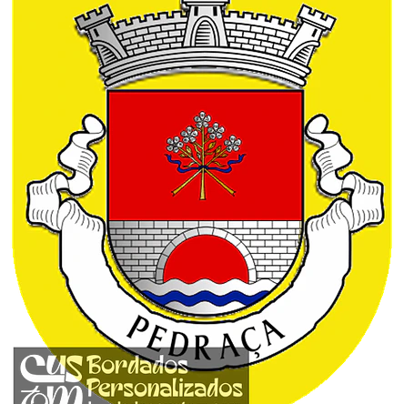Emblema Bordado Freguesia de Pedraça (Cabeceiras de Basto, Braga) 1