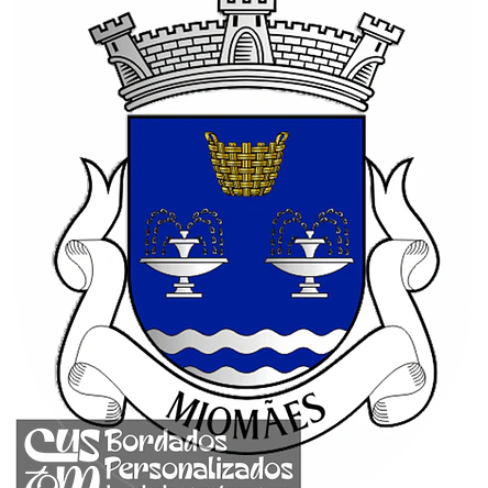 Emblema Bordado Antiga Freguesia de Miomães (Resende, Viseu) 1