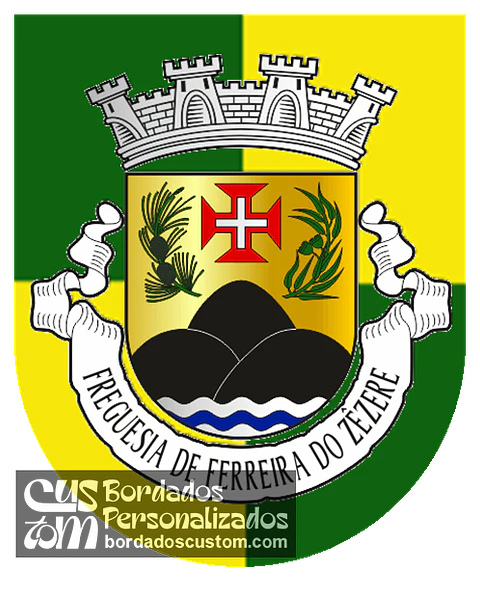 Emblema Bordado Freguesia de Ferreira do Zêzere (Ferreira do Zêzere, Santarém)